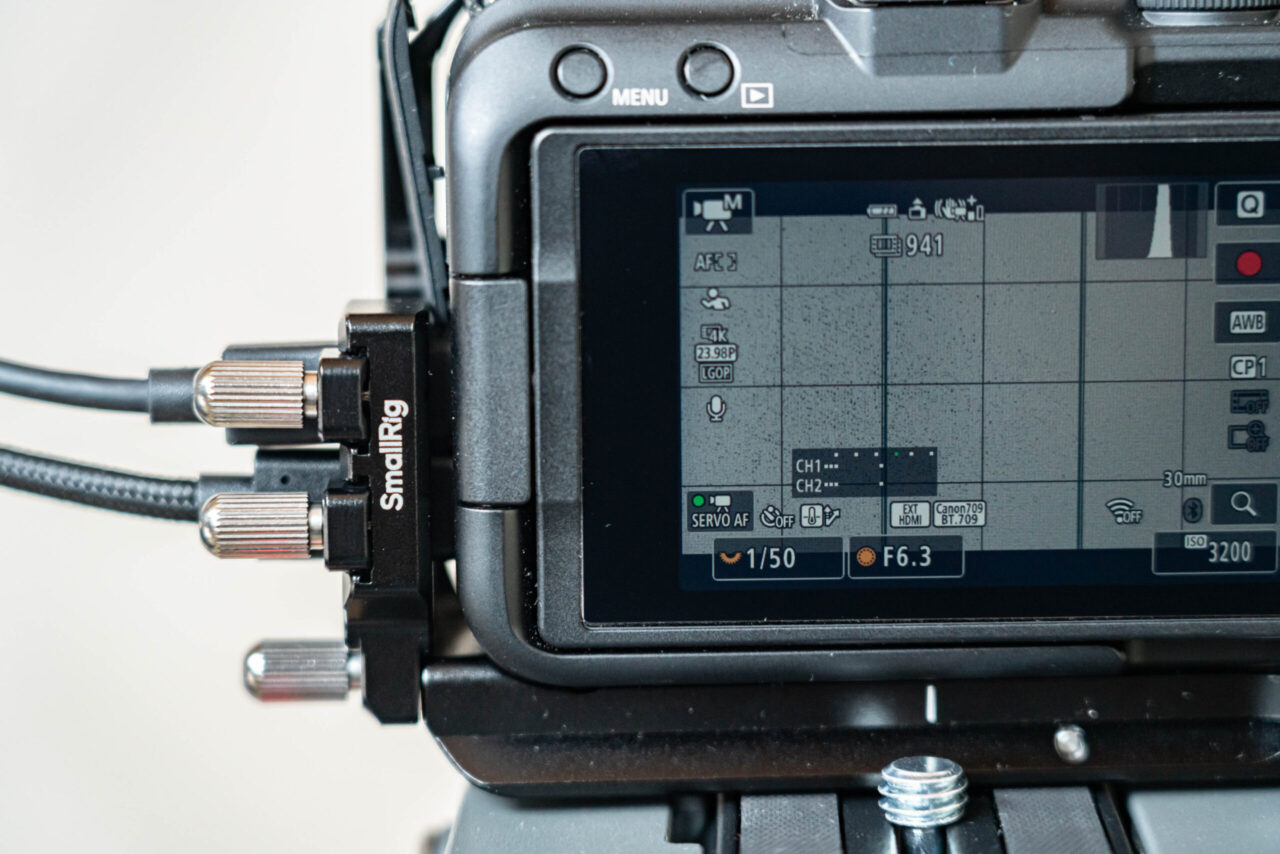 SmallRig HDMI & USB-C Cable Clamp for R50 V Cage 5534