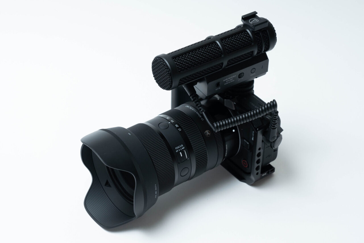 Canon EOS R50V + IGMA 17-40mm F1.8 DC｜Art + audio-technica ATV-SG1